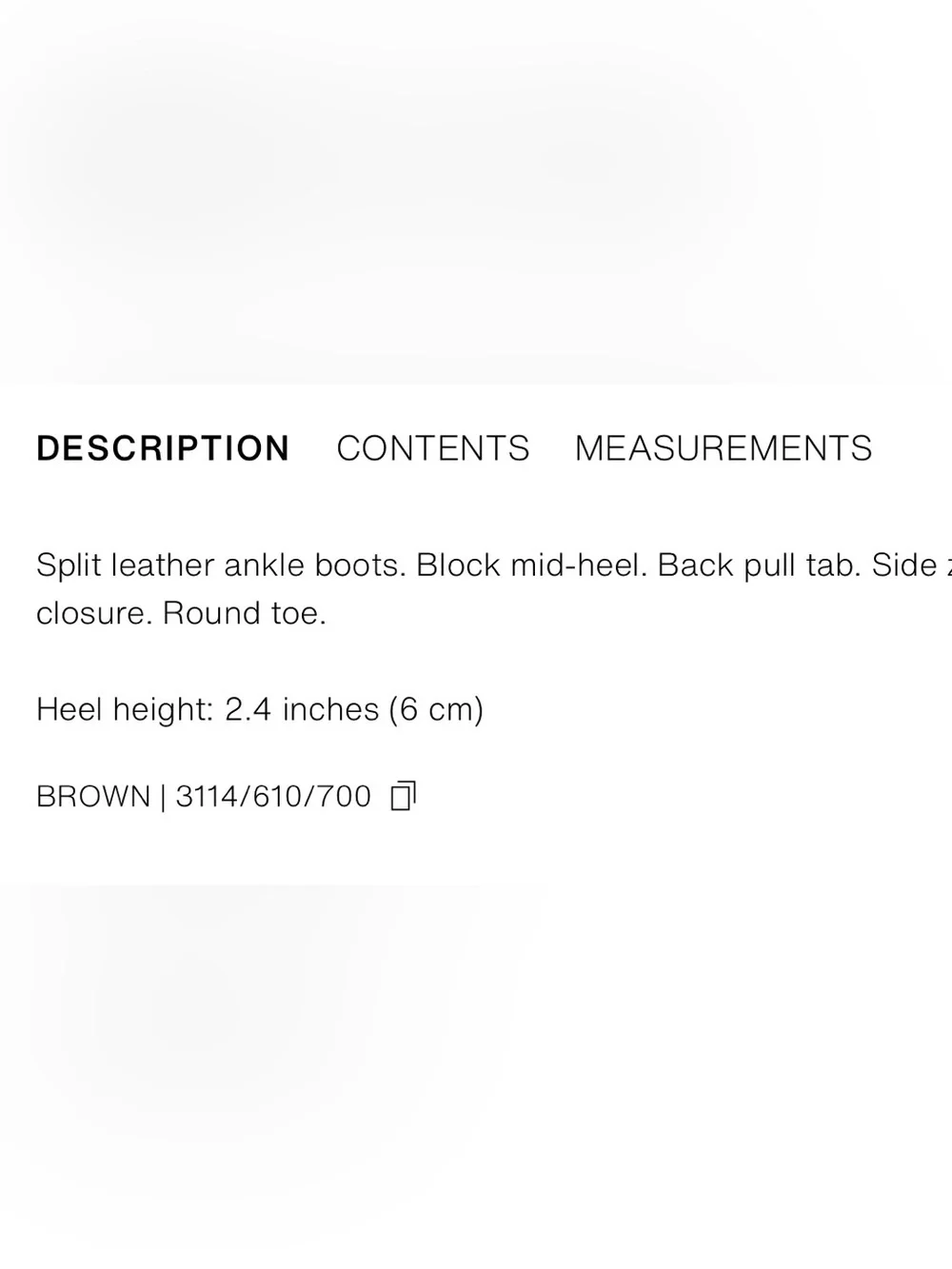 Zara cow leather Suede Ankle Boot in Dark Brown 9/40 POP